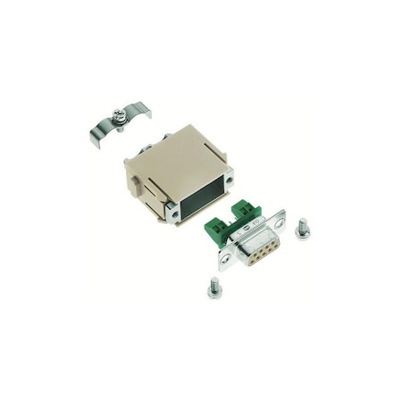 Harting D-SUB MODULE PROFIBUS DOUBLE, CABLE CLAMP
